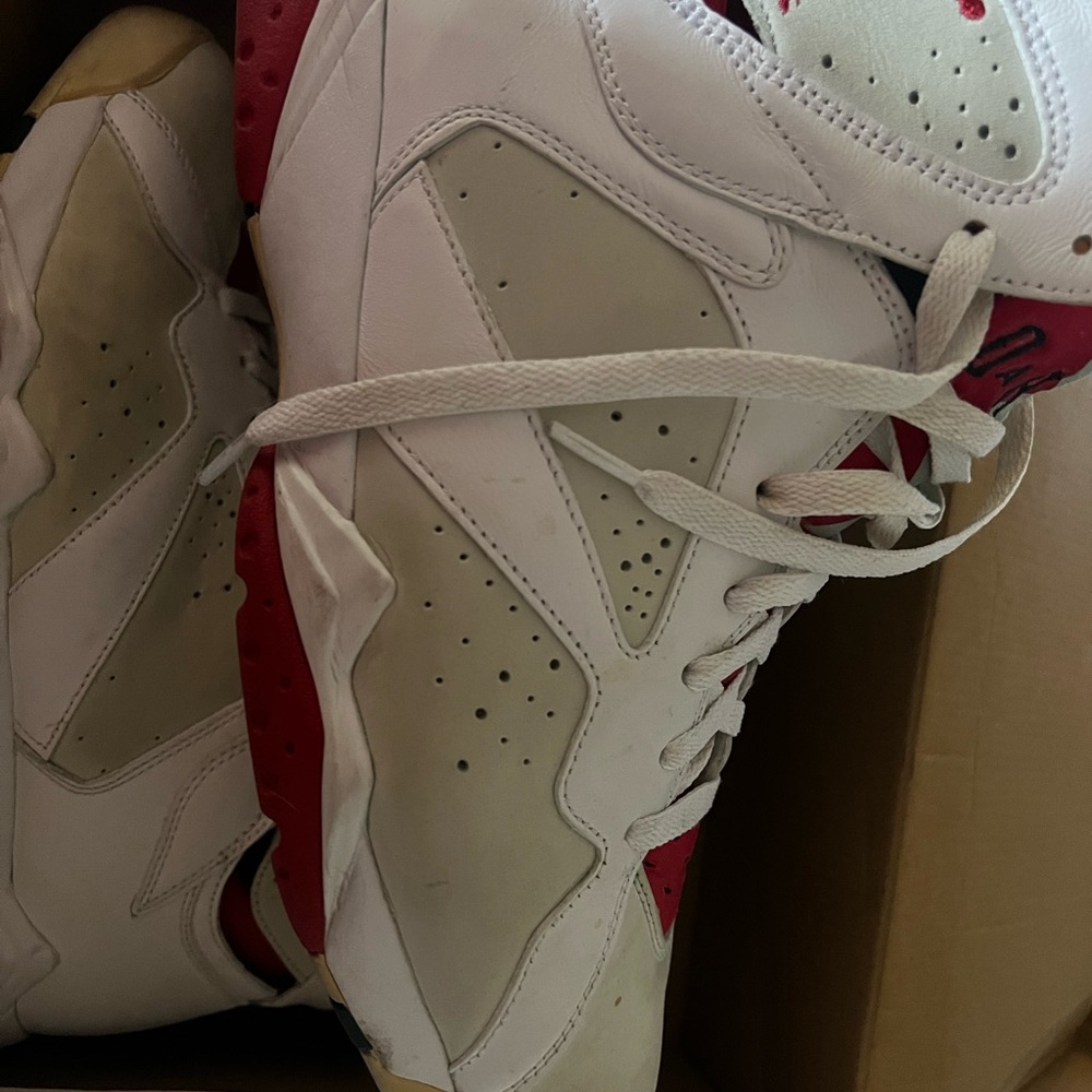 Retro Jordan Hare 7’s w/ card - Picture 2 of 7